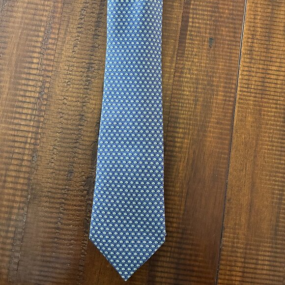 Hermes Snail Print Tie - Picture 1 of 3